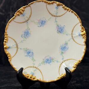 J.P.L. Jean Pouyat Limoges Signed 1906 Vintage Plate